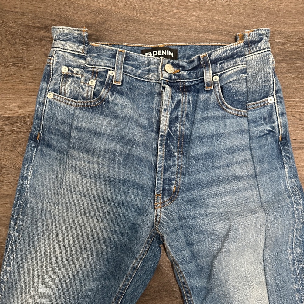 EB Denim split hem jeans - Picture 9 of 13